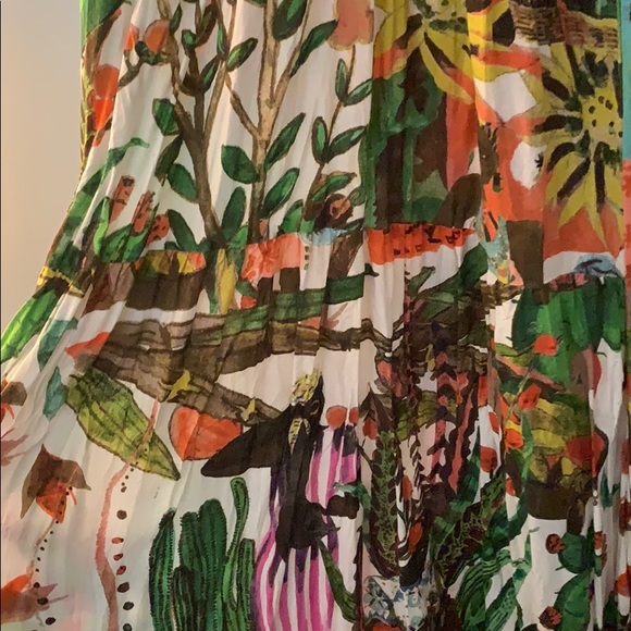 Desigual Elegant African Print Nenat Maxi Dress - Picture 6 of 12